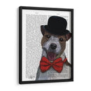 Jack Russell Union Jack - Fab Funky | Cuadro decorativo de Canvas Lab