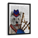 West Highland Terrier Y Bagpipes - Fab Funky | Cuadro decorativo de Canvas Lab