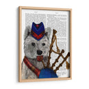 West Highland Terrier Y Bagpipes - Fab Funky | Cuadro decorativo de Canvas Lab
