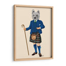 West Highland Terrier En Kilt - Fab Funky | Cuadro decorativo de Canvas Lab
