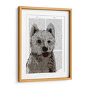 Llanura De West Highland Terrier - Fab Funky | Cuadro decorativo de Canvas Lab