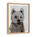 Llanura De West Highland Terrier - Fab Funky | Cuadro decorativo de Canvas Lab