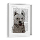 Llanura De West Highland Terrier - Fab Funky | Cuadro decorativo de Canvas Lab