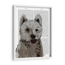 Llanura De West Highland Terrier - Fab Funky | Cuadro decorativo de Canvas Lab