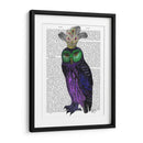 Búho Púrpura - Fab Funky | Cuadro decorativo de Canvas Lab