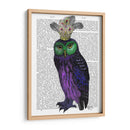 Búho Púrpura - Fab Funky | Cuadro decorativo de Canvas Lab