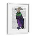 Búho Púrpura - Fab Funky | Cuadro decorativo de Canvas Lab