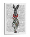 Liebre De Fresa - Fab Funky | Cuadro decorativo de Canvas Lab