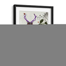 Búho Púrpura Con Astas - Fab Funky | Cuadro decorativo de Canvas Lab