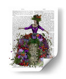 Casa De La Casa De Mariposa - Fab Funky | Cuadro decorativo de Canvas Lab