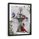 Mono Escarlata - Fab Funky | Cuadro decorativo de Canvas Lab