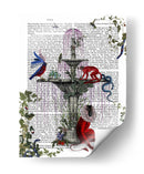 Mono Escarlata - Fab Funky | Cuadro decorativo de Canvas Lab