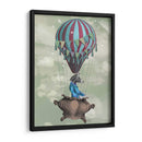 Cebra Voladora - Fab Funky | Cuadro decorativo de Canvas Lab