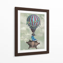 Cebra Voladora - Fab Funky | Cuadro decorativo de Canvas Lab