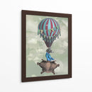 Cebra Voladora - Fab Funky | Cuadro decorativo de Canvas Lab