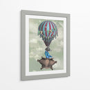 Cebra Voladora - Fab Funky | Cuadro decorativo de Canvas Lab