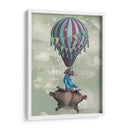 Cebra Voladora - Fab Funky | Cuadro decorativo de Canvas Lab