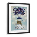 Búho En Taza De Té - Fab Funky | Cuadro decorativo de Canvas Lab