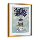 Búho En Taza De Té - Fab Funky | Cuadro decorativo de Canvas Lab