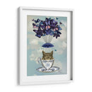 Búho En Taza De Té - Fab Funky | Cuadro decorativo de Canvas Lab