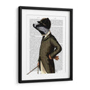 Tejón El Retrato Del Jinete - Fab Funky | Cuadro decorativo de Canvas Lab