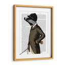 Tejón El Retrato Del Jinete - Fab Funky | Cuadro decorativo de Canvas Lab