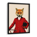 Fox Hunter 2 Retrato - Fab Funky | Cuadro decorativo de Canvas Lab