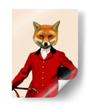 Fox Hunter 2 Retrato - Fab Funky | Cuadro decorativo de Canvas Lab