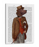 Red Setter Rider Retrato - Fab Funky | Cuadro decorativo de Canvas Lab