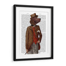 Red Setter Rider Retrato - Fab Funky | Cuadro decorativo de Canvas Lab