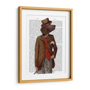 Red Setter Rider Retrato - Fab Funky | Cuadro decorativo de Canvas Lab