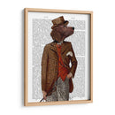 Red Setter Rider Retrato - Fab Funky | Cuadro decorativo de Canvas Lab