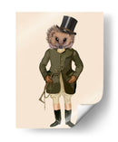 Hedgehog Rider Lleno - Fab Funky | Cuadro decorativo de Canvas Lab