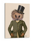 Retrato De Hedgehog Rider - Fab Funky | Cuadro decorativo de Canvas Lab
