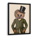 Retrato De Hedgehog Rider - Fab Funky | Cuadro decorativo de Canvas Lab