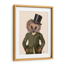 Retrato De Hedgehog Rider - Fab Funky | Cuadro decorativo de Canvas Lab
