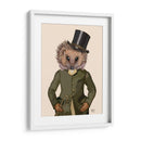 Retrato De Hedgehog Rider - Fab Funky | Cuadro decorativo de Canvas Lab