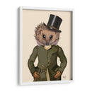 Retrato De Hedgehog Rider - Fab Funky | Cuadro decorativo de Canvas Lab