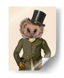 Retrato De Hedgehog Rider - Fab Funky | Cuadro decorativo de Canvas Lab