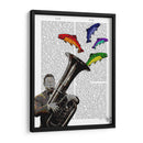 Tuba Y Pescado - Fab Funky | Cuadro decorativo de Canvas Lab