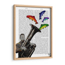 Tuba Y Pescado - Fab Funky | Cuadro decorativo de Canvas Lab