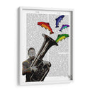 Tuba Y Pescado - Fab Funky | Cuadro decorativo de Canvas Lab