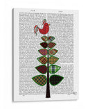 Ilustración De Árbol De Tartán - Fab Funky | Cuadro decorativo de Canvas Lab