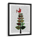 Ilustración De Árbol De Tartán - Fab Funky | Cuadro decorativo de Canvas Lab