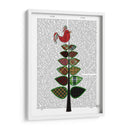 Ilustración De Árbol De Tartán - Fab Funky | Cuadro decorativo de Canvas Lab