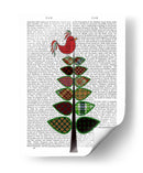 Ilustración De Árbol De Tartán - Fab Funky | Cuadro decorativo de Canvas Lab