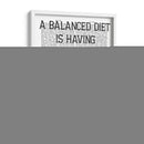 Una Ilustración De Dieta Equilibrada - Fab Funky | Cuadro decorativo de Canvas Lab