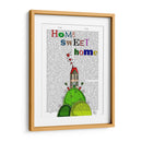 Ilustración De Hogar Dulce Casero - Fab Funky | Cuadro decorativo de Canvas Lab