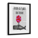 Sueña Como Si Vivas Para Siempre - Fab Funky | Cuadro decorativo de Canvas Lab