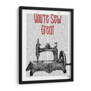 Youre Coser Gran Ilustración - Fab Funky | Cuadro decorativo de Canvas Lab
